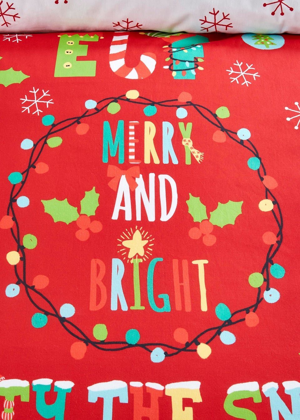 Poszwa na kołdrą Mały pomocnik Świętego Mikołaja - obrazek 3