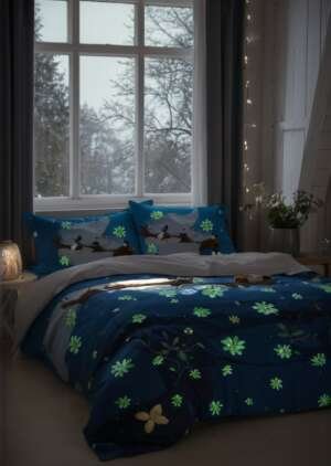 Pościel dla dzieci Bedlam Christmas Santa świecąca w ciemności