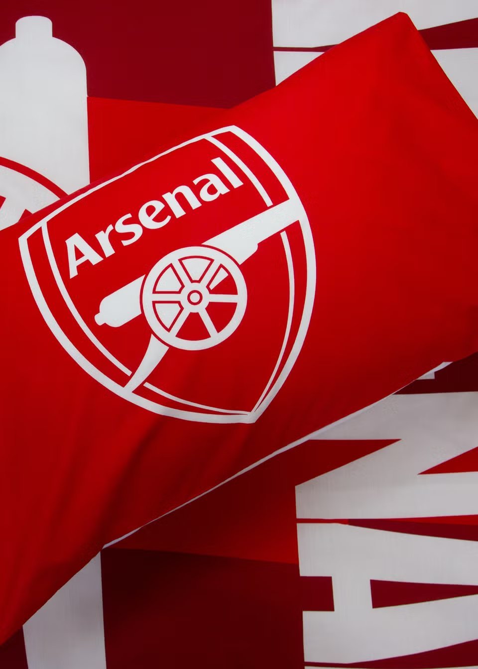 Poszwa na kołdrą Arsenal Lightning w kolorze czerwonym - obrazek 3